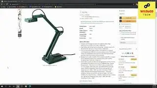 Document Camera,  Compatible for Live Demo, Web Conferencing, Distance Learning, Remote Teaching.