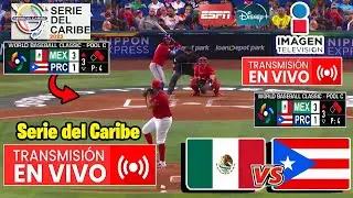 🔴MEXICO vs PUERTO RICO EN VIVO | ✅ ESPN | ⚾SERIE DEL CARIBE | Donde ver Mexico verde vs Puerto Rico
