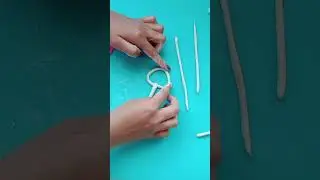 Easy clay Antique key #viral #shortvideo