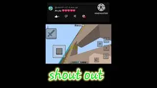 Shout out #shout #out #shorts #minecraft 