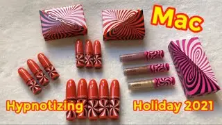 MAC Hypnotizing Holiday 2021 | Lip Swatches