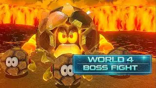 Super Mario 3D World &ndash; Brolder Boss Fight (World 4 Castle) | PC Max Settings