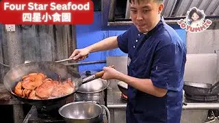 300 Crabs 2 Chefs! Inside Klang’s Famous Seafood Restaurant Beside a Temple!  - Malaysia Street Food