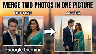 How to Merge Two Photos with Google Gemini Prompt (BETTER than Photoshop!)