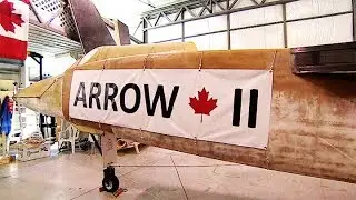Mini Avro Arrow being built near Calgary