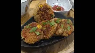 Dalia cutlets cook by heena's magic kitchen.It 'll cook very crunchyTry it and do comment for recipe
