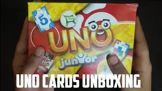 Uno junior cards unboxing
