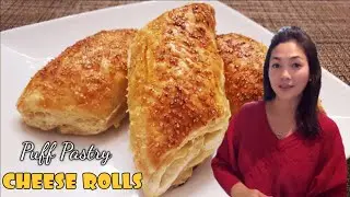 Homemade Puff Cheese Rolls Recipe