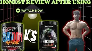 Blackbeast Inferno vs Bigmuscle Karnage Black Preworkout😋😋 