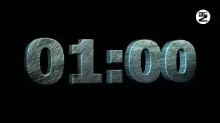 ⏳ 1 Minute Countdown Tutorial After Effects ⏱ [Countdown Timer]