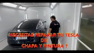 Tu TESLA Necesita Chapa y Pintura ?