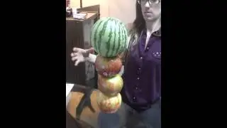 Random fruit stack