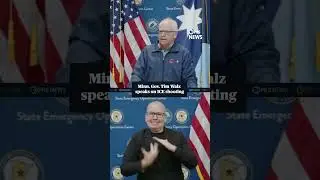 WATCH: Gov. Walz pleads for federal cooperation after deadly ICE shooting | ASL interpretation