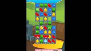 Candy Crush Saga Level 24 iPhone Version 3 Stars