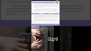 Typing pratice Day 3  ||  Website Developer#windows #typing  #shorts  #keyboard