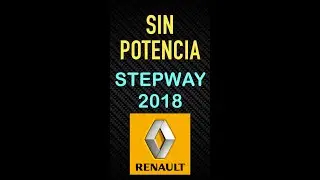RENAULT STEPWAY 2018 WITHOUT POWER, CROWN GEAR, THROTTLE BODY, CAN CLIP AND MORE