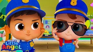 Community Helper Finger Family | A Fun Family Sing-Along! | Little Angel Kids Songs & Nursery Rhymes