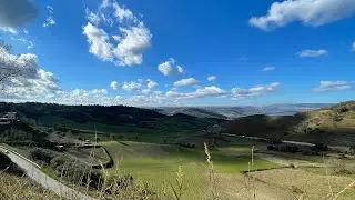 Driving from Tropea to Crotone Italy in January 2022