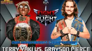 DWA - Fight Or Flight - Championship Match - Grayson Pierce (c) vs Terry Yaki