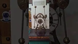 Replica Harrison Grasshopper Escapement Clock