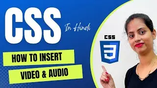 [Hindi] How to Insert Audio and Video in HTML File  - Web Development - Skill Seekers #webdeveloper