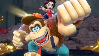 Donkey Kong Bananza - 100% Walkthrough Part 18: Postgame Ingot Isle (All Banandium Gems)