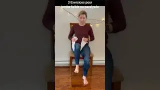 3 exercices pour jambe faible ou paralys&eacute;e/ short