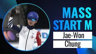 Jae-Won CHUNG (KOR) | Winner | MASS START MEN | Salt Lake City 2024 | #SpeedSkating