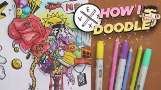How to Draw (doodle Art) like Vexx,Gawx,Shrimpy...