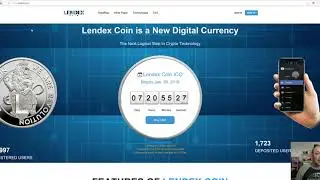 NEW Crypto Lending ICO, LENDEX!