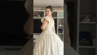 Dancing in historical underwear))