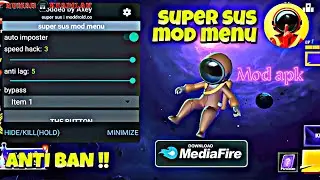 ⚡Super Sus⚡ Mod Apk 1.46.28.031 Gameplay 2023 VIP Unlimited Money & 72 More Features! Mod Menu 1.46.