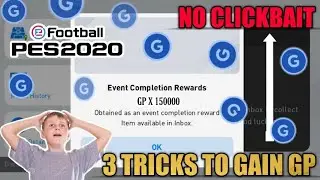 3 TRICKS TO GAIN GP | IN ONE MINUTE | eFootball PES 2020
