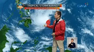 Auring may intensify into severe tropical storm in 48 hours &mdash;PAGASA | 24 Oras