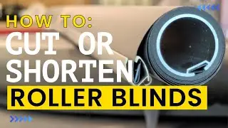 How to Cut, Shorten or Modify Bunnings or Spotlight Cheap Roller Blinds