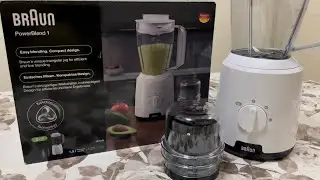 Braun Mixer Grinder Unboxing | Braun Power Blend 1 Jug Blender JB 1015