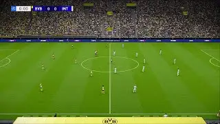 Borussia Dortmund vs INTER MILAN Champions League 25/26 | Full match all goals | simulation pes