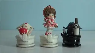 Tsubasa Chess Figures Mokona Sakura Pawn Queen