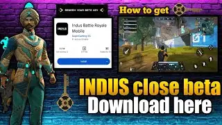 INDUS Battle royale game close beta Download here @TGSPARK @Real_THUNDERX @IndusGame