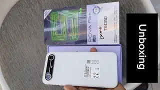 Распаковка Tecno Pova Slim 5G, обзоры BootUp и камеры, первые впечатления