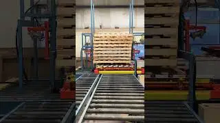 Pallet stacker -  calibrating magnetic position