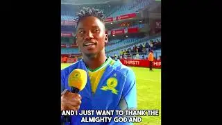 Cassius Mailula Talks About Winning, His First PSL Title #shorts #mamelodisundowns #cassiusmailula