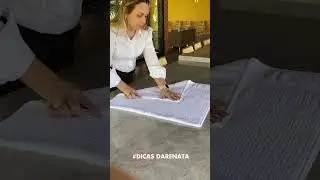 Como dobrar toalha como de hotel? #camamesaebanho #casa #dicas #dicascasa