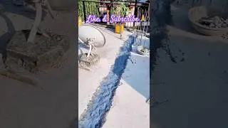 Slab leakage solution from old to new slab joint #short #shorts #slab #construction #trending #viral