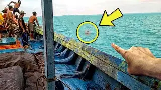 Fishermen Turn Pale When They See This Appear In The Middle Of The Ocean!
