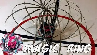 саламандра бейблейд против магической пружины FLOW RINGS TOROFLUX MAGIC RING