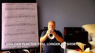 Lip Trill and Range Builder Study Combined for Trumpet