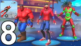 Superhero Games Spider Hero - Gameplay Walkthrough Part 8 - Superheroes (iOS, Android)