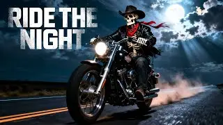 Midnight Ride - Hard Rock Anthem of the Open Highway | Biker Freedom Music