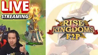 Sáng Mai Là Vào Map KvK Rise of Kingdoms Livestream